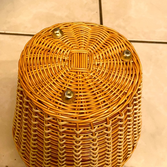 Vintage Wicker Bag - Picture 3 of 5